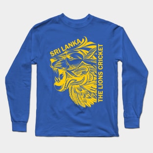Sri Lanka Cricket The Lions Memorabilia Long Sleeve T-Shirt